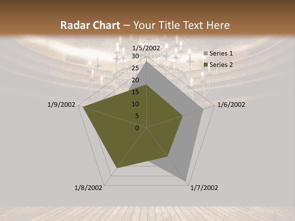 Bulb Glow Background PowerPoint Template