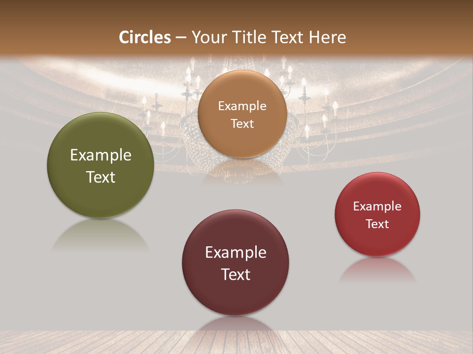 Bulb Glow Background PowerPoint Template