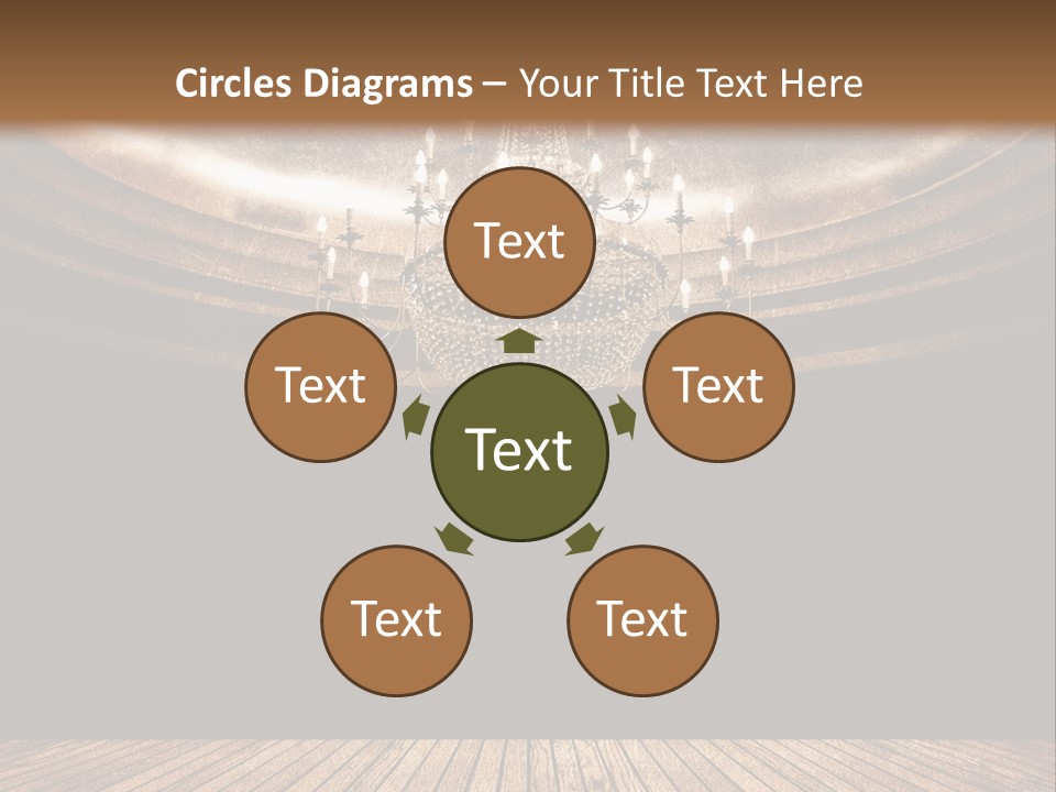 Bulb Glow Background PowerPoint Template