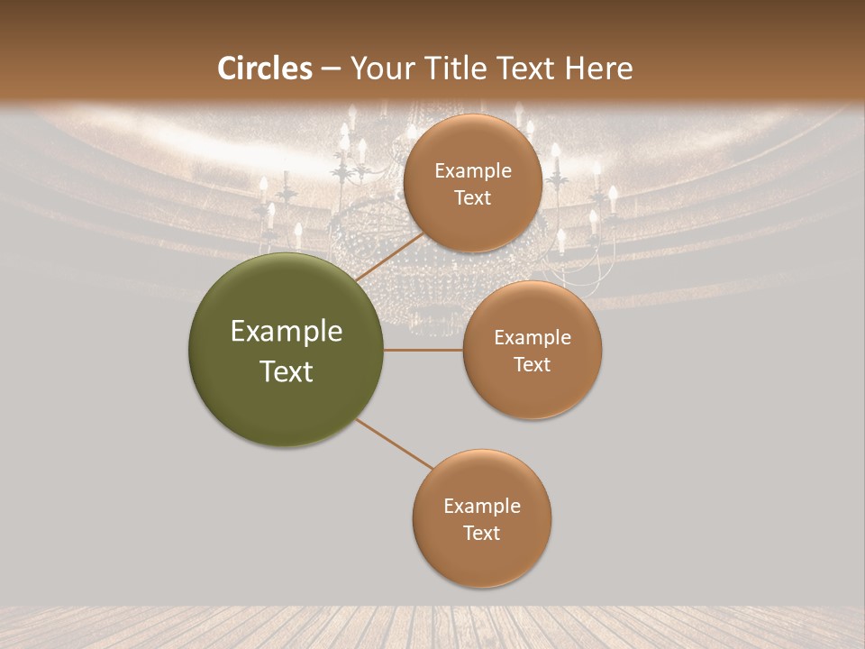 Bulb Glow Background PowerPoint Template