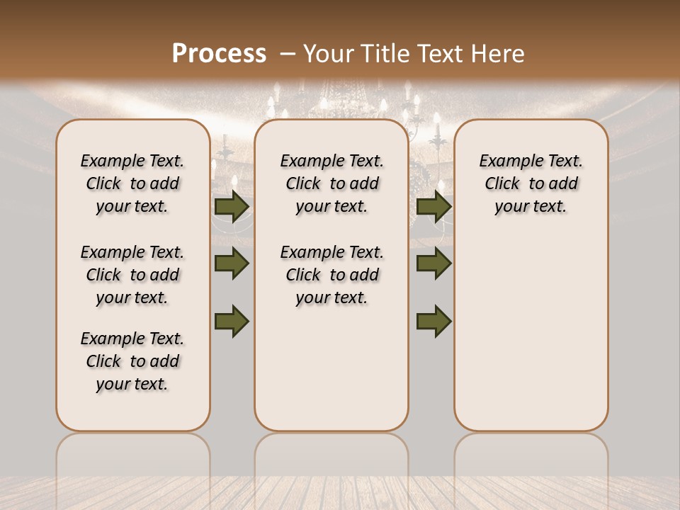 Bulb Glow Background PowerPoint Template