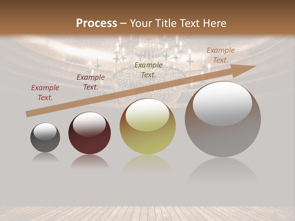 Bulb Glow Background PowerPoint Template