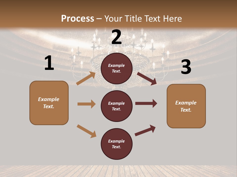 Bulb Glow Background PowerPoint Template