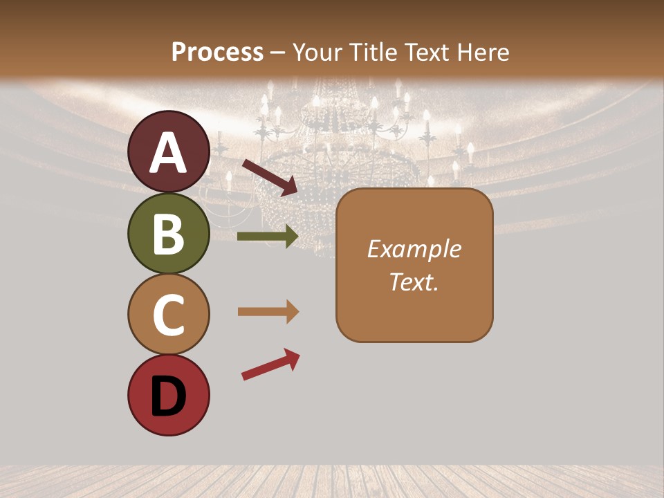 Bulb Glow Background PowerPoint Template