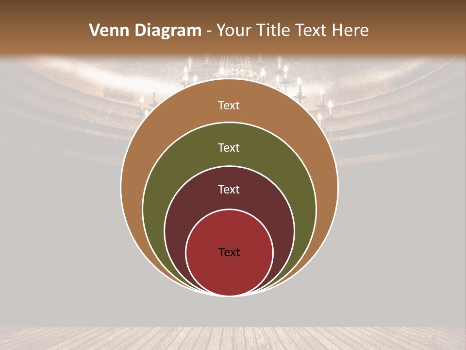 Bulb Glow Background PowerPoint Template