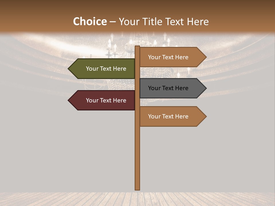 Bulb Glow Background PowerPoint Template