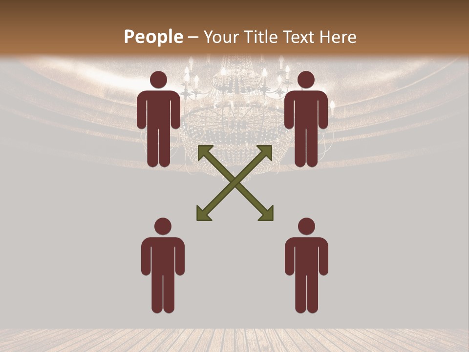 Bulb Glow Background PowerPoint Template