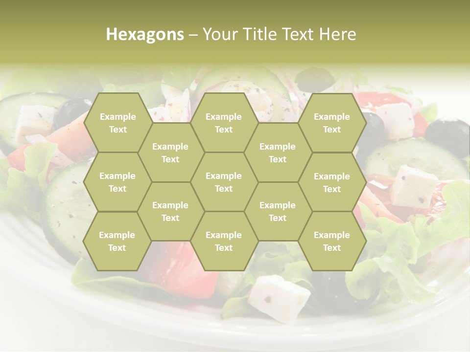 Mozzarella Greek Tomato PowerPoint Template