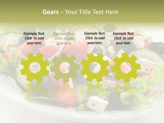 Mozzarella Greek Tomato PowerPoint Template