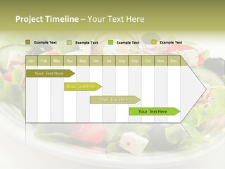 Mozzarella Greek Tomato PowerPoint Template