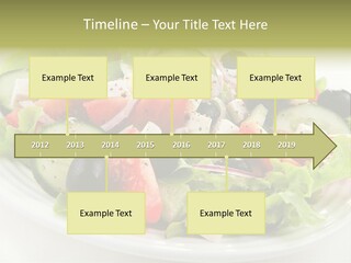 Mozzarella Greek Tomato PowerPoint Template