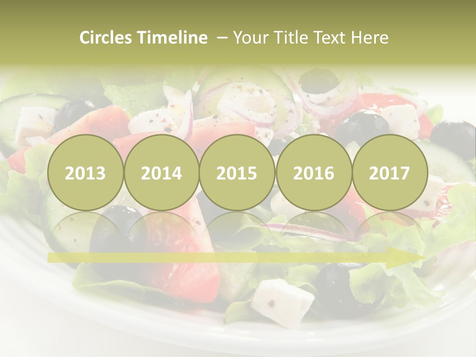 Mozzarella Greek Tomato PowerPoint Template