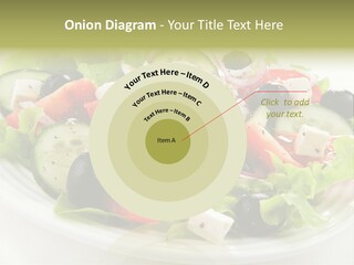 Mozzarella Greek Tomato PowerPoint Template