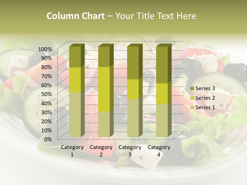 Mozzarella Greek Tomato PowerPoint Template