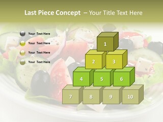 Mozzarella Greek Tomato PowerPoint Template