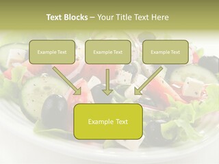 Mozzarella Greek Tomato PowerPoint Template