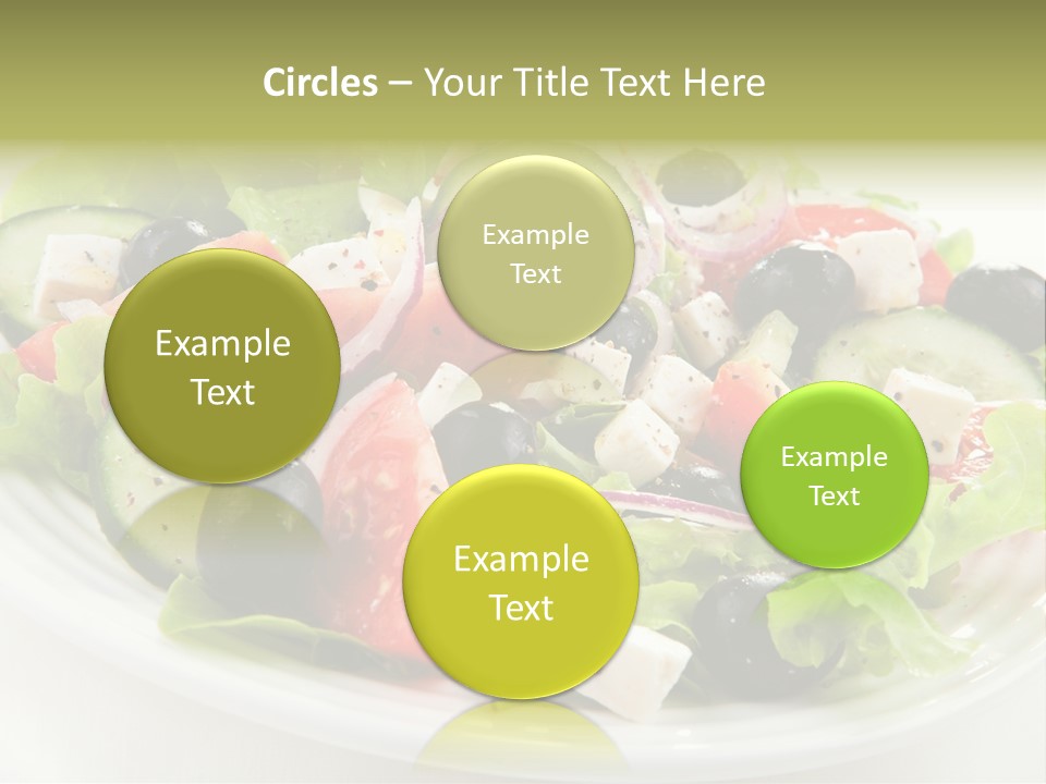 Mozzarella Greek Tomato PowerPoint Template