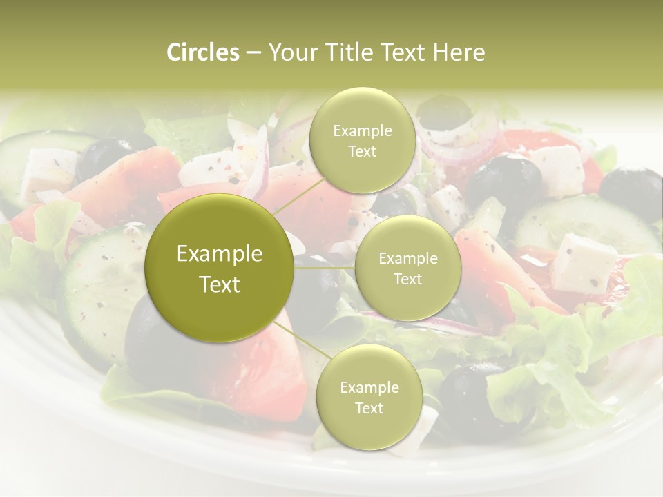 Mozzarella Greek Tomato PowerPoint Template