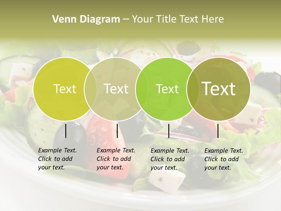 Mozzarella Greek Tomato PowerPoint Template