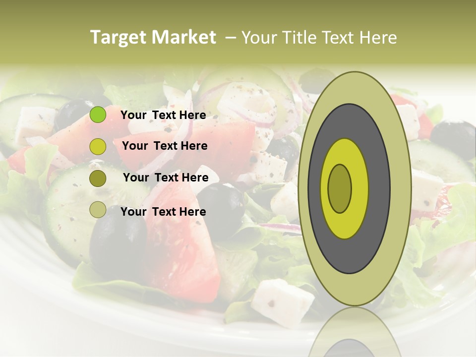 Mozzarella Greek Tomato PowerPoint Template