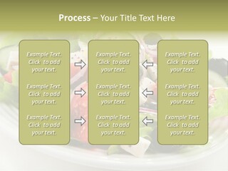 Mozzarella Greek Tomato PowerPoint Template