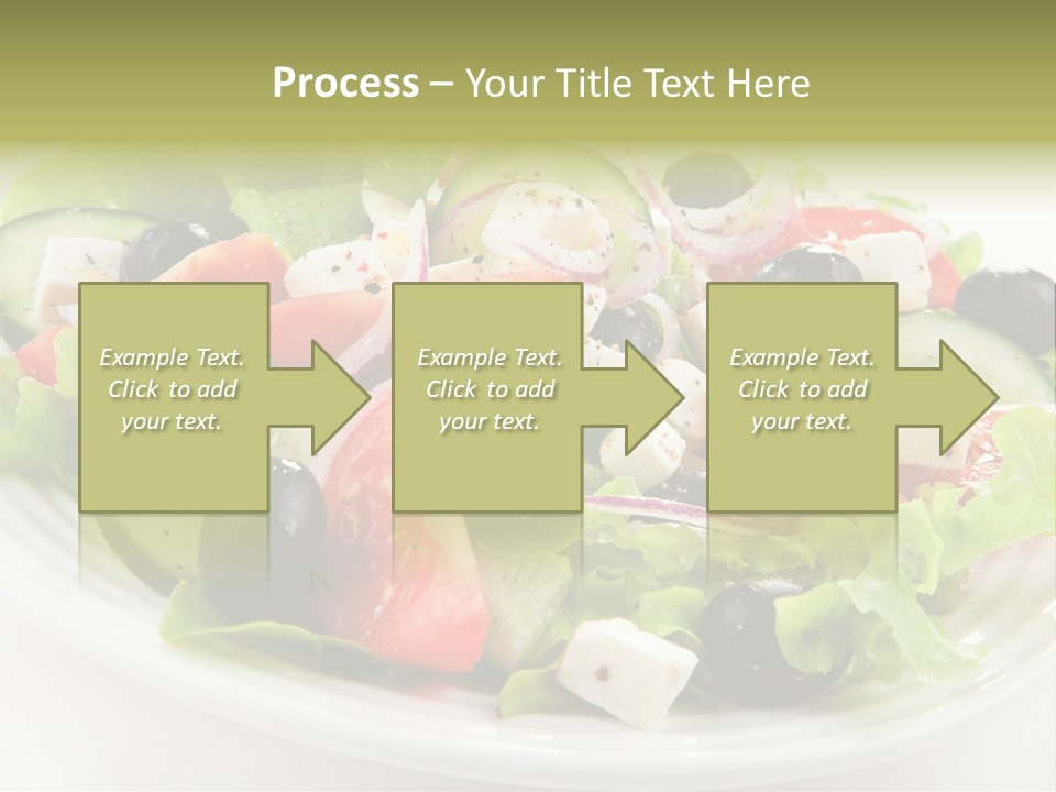 Mozzarella Greek Tomato PowerPoint Template