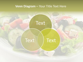 Mozzarella Greek Tomato PowerPoint Template