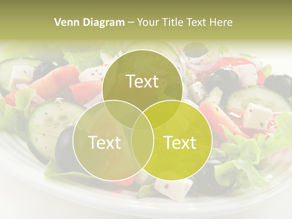 Mozzarella Greek Tomato PowerPoint Template