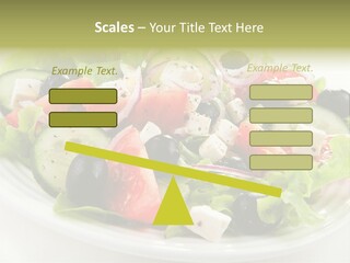 Mozzarella Greek Tomato PowerPoint Template