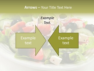 Mozzarella Greek Tomato PowerPoint Template