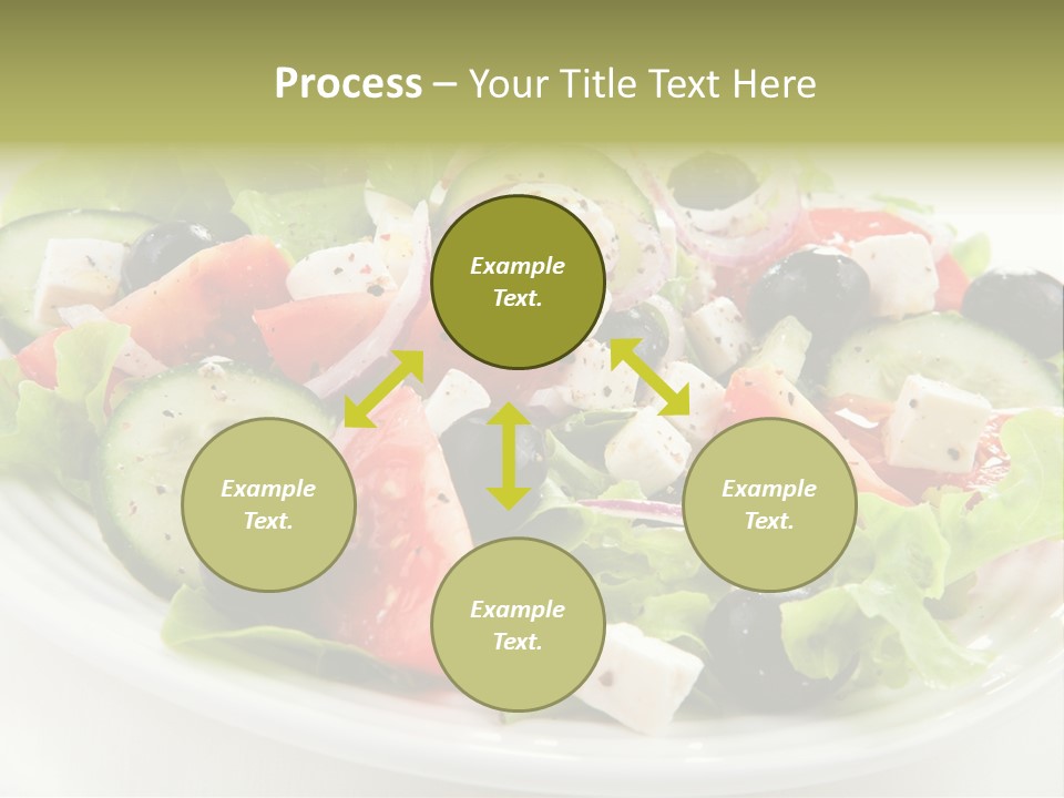 Mozzarella Greek Tomato PowerPoint Template