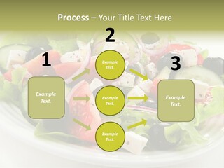 Mozzarella Greek Tomato PowerPoint Template