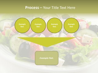 Mozzarella Greek Tomato PowerPoint Template