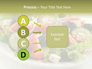 Mozzarella Greek Tomato PowerPoint Template