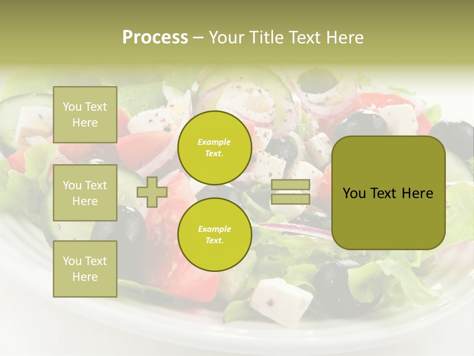 Mozzarella Greek Tomato PowerPoint Template