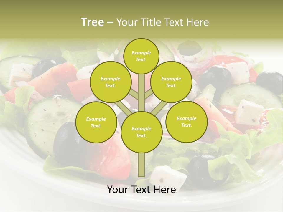 Mozzarella Greek Tomato PowerPoint Template