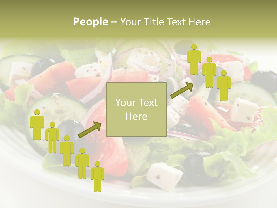 Mozzarella Greek Tomato PowerPoint Template