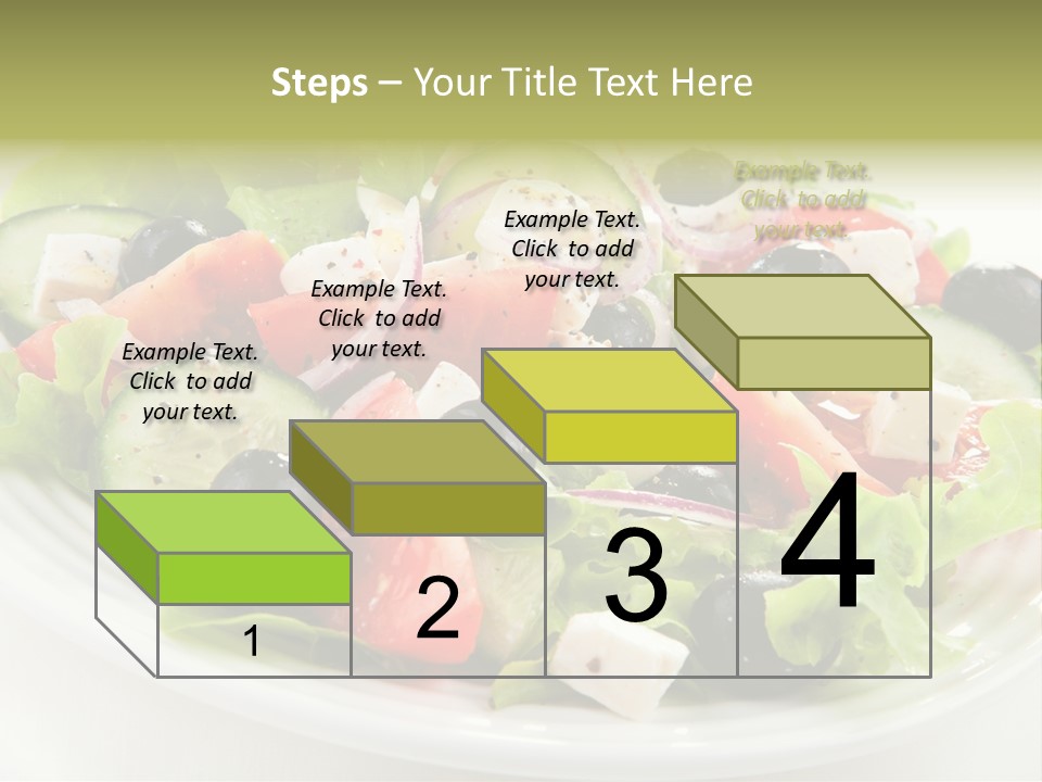 Mozzarella Greek Tomato PowerPoint Template