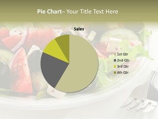 Cheese Diet Plate PowerPoint Template