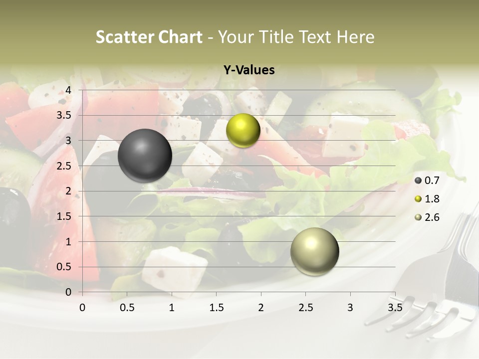 Cheese Diet Plate PowerPoint Template