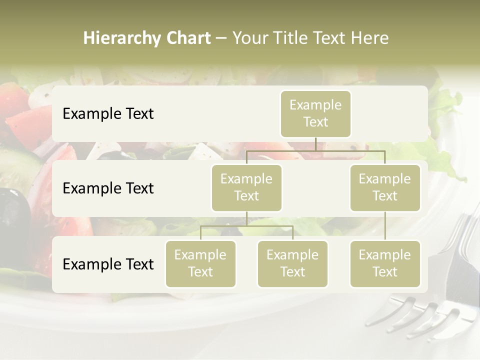 Cheese Diet Plate PowerPoint Template