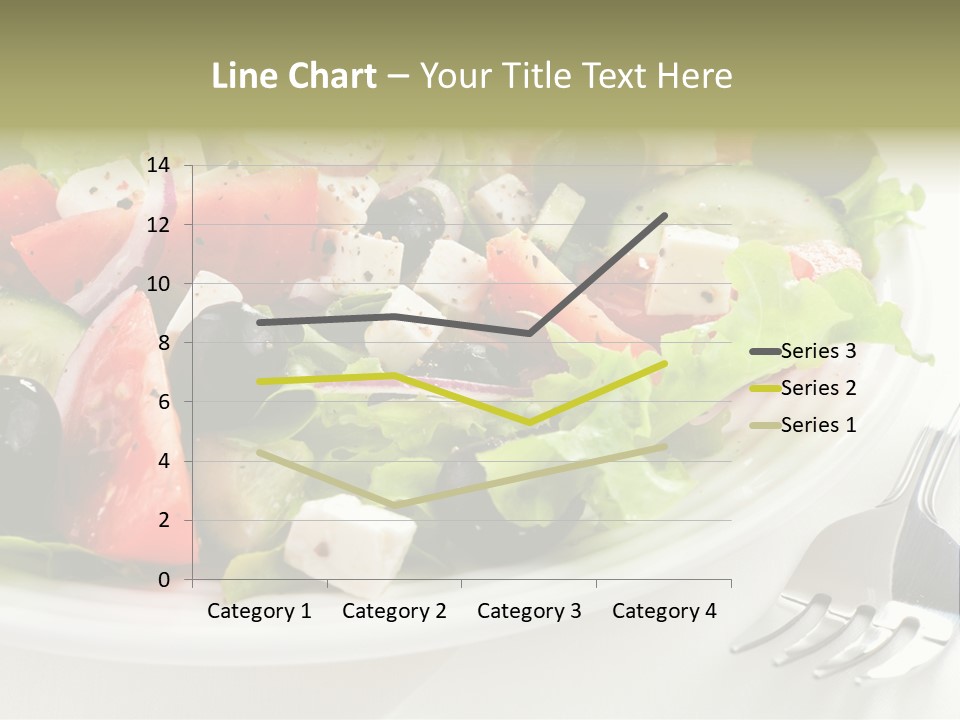 Cheese Diet Plate PowerPoint Template