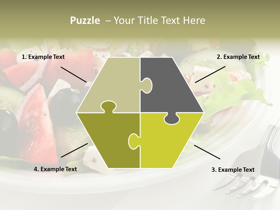 Lettuce Italian Low Fat PowerPoint Template