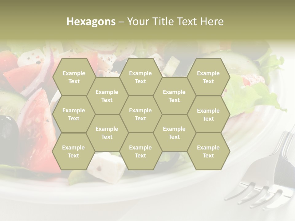 Lettuce Italian Low Fat PowerPoint Template