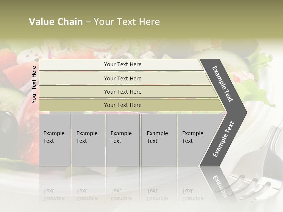 Lettuce Italian Low Fat PowerPoint Template