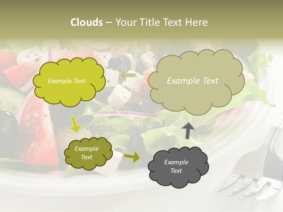 Lettuce Italian Low Fat PowerPoint Template