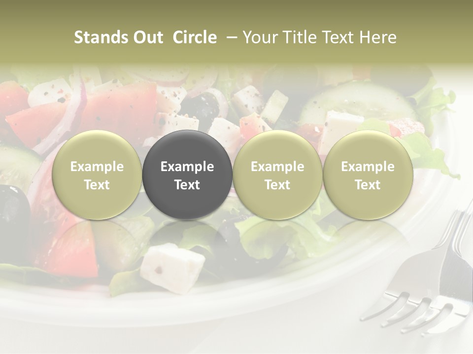 Lettuce Italian Low Fat PowerPoint Template