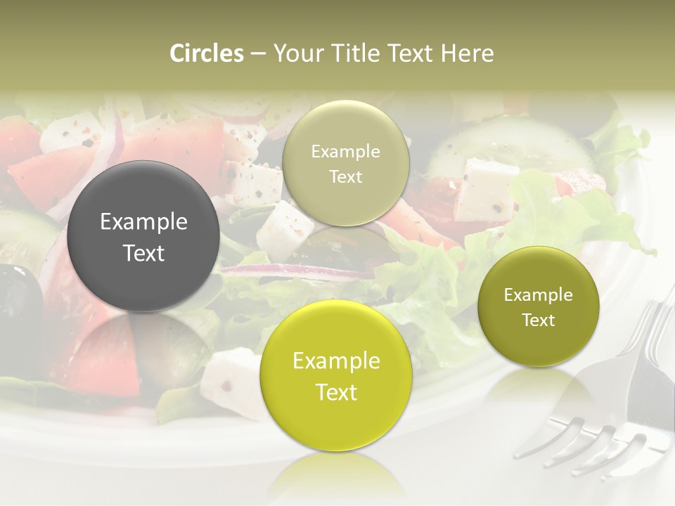 Lettuce Italian Low Fat PowerPoint Template