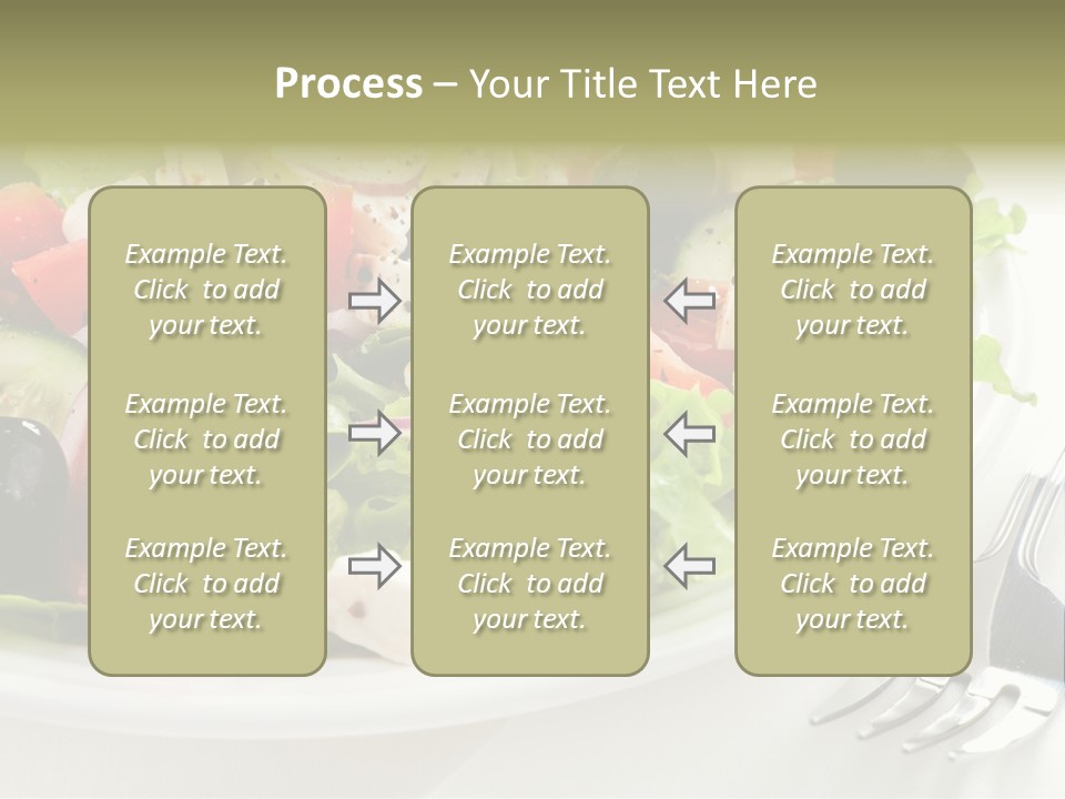 Lettuce Italian Low Fat PowerPoint Template
