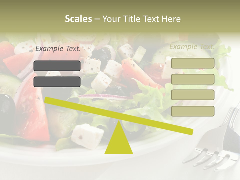 Lettuce Italian Low Fat PowerPoint Template